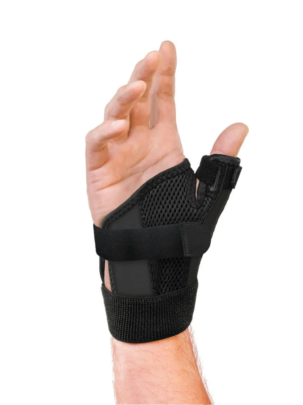 Reversible thumb stabilizer