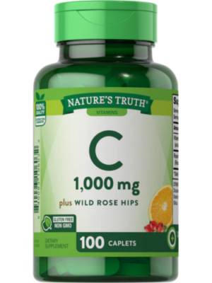 VITAMIN C 1000 MG WITH ROSE HIPS