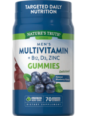 Men's Multivitamin with B-12, D3, Zinc