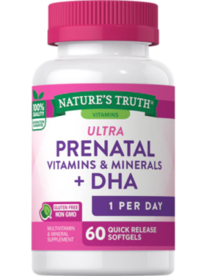Prenatal Vitamins & Minerals with DHA, Folic Acid