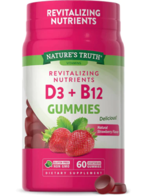 VITAMIN D3 + B-12 Gummies