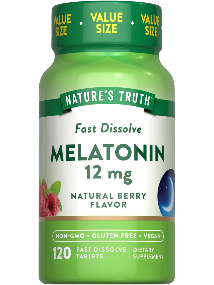 Melatonin 12 mg | Maximum Strength