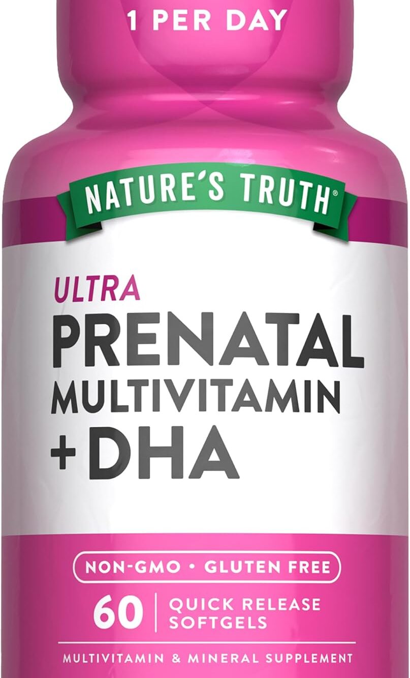 Prenatal Vitamins & Minerals with DHA, Folic Acid
